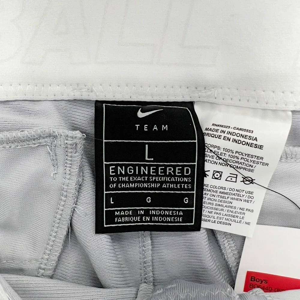 Nike Boys Team Engineered Baseball Pants Gray‎ L BQ6440 052 - Picture 8 of 14